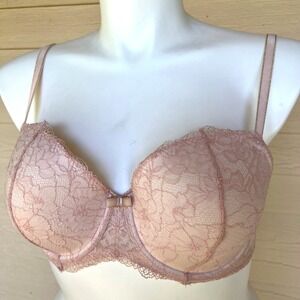 B.Tempted Lace Encounter Contour Bra Pink Smoke B.Tempt'd Lace Size‎ 38D